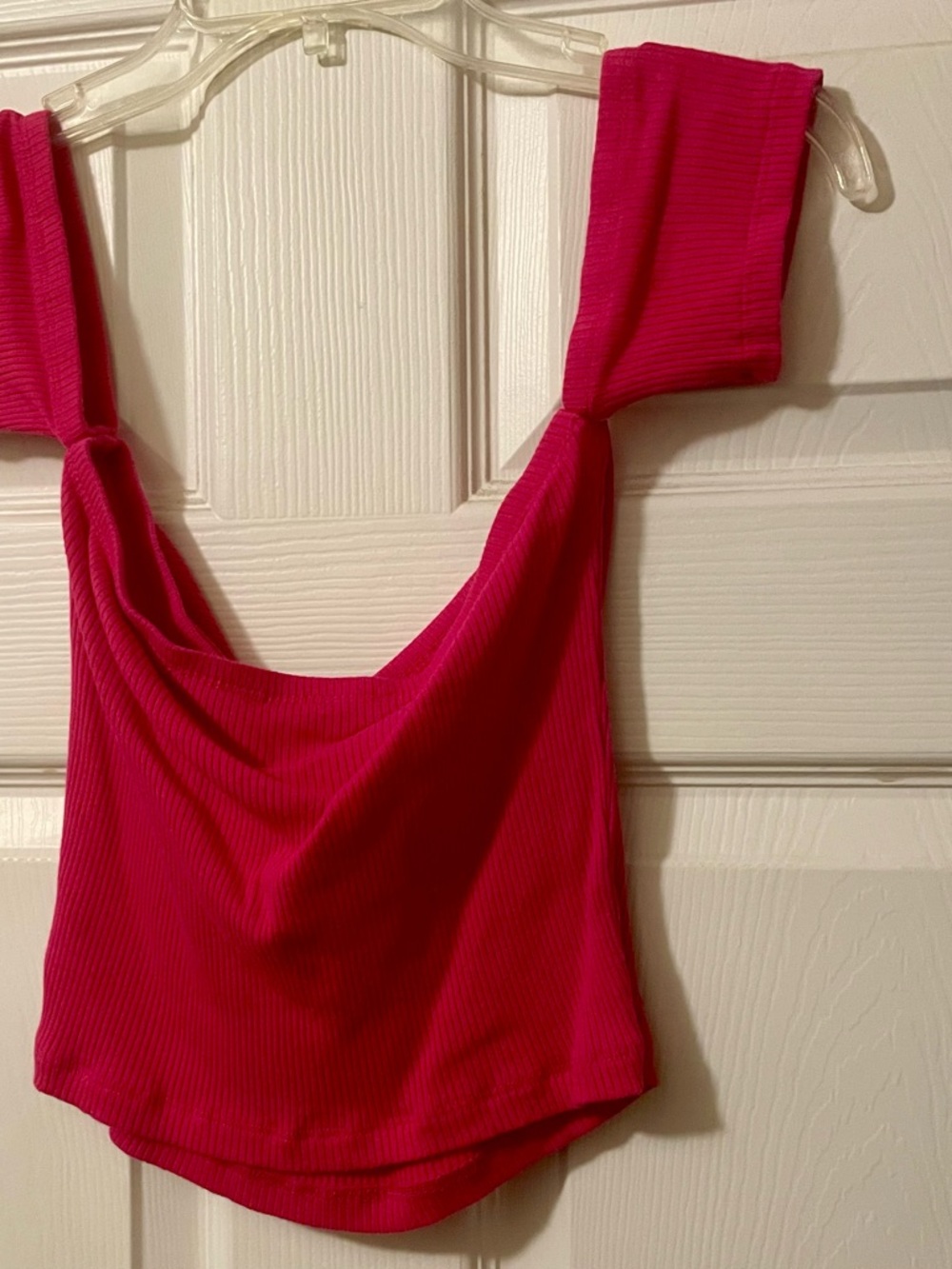 Strapless top with sleeves